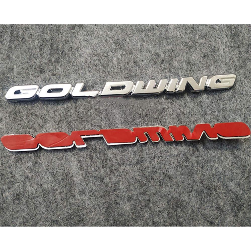 dNceFor Honda Goldwing GL1800 2001-2014 3D Chrome Motorcycle Logo ...