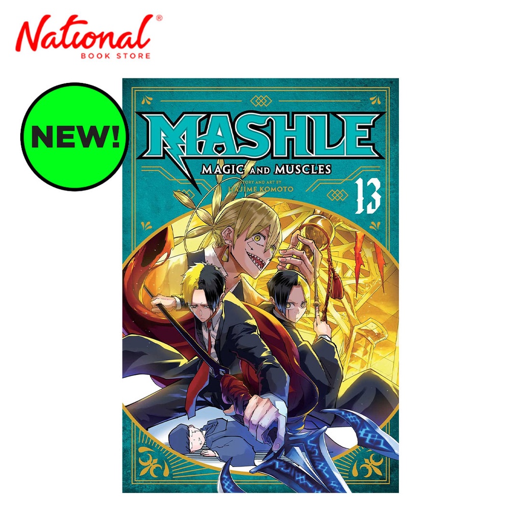 Mashle Magic And Muscles By Hajime Komoto Trade Paperback Teens Fiction Manga Shopee