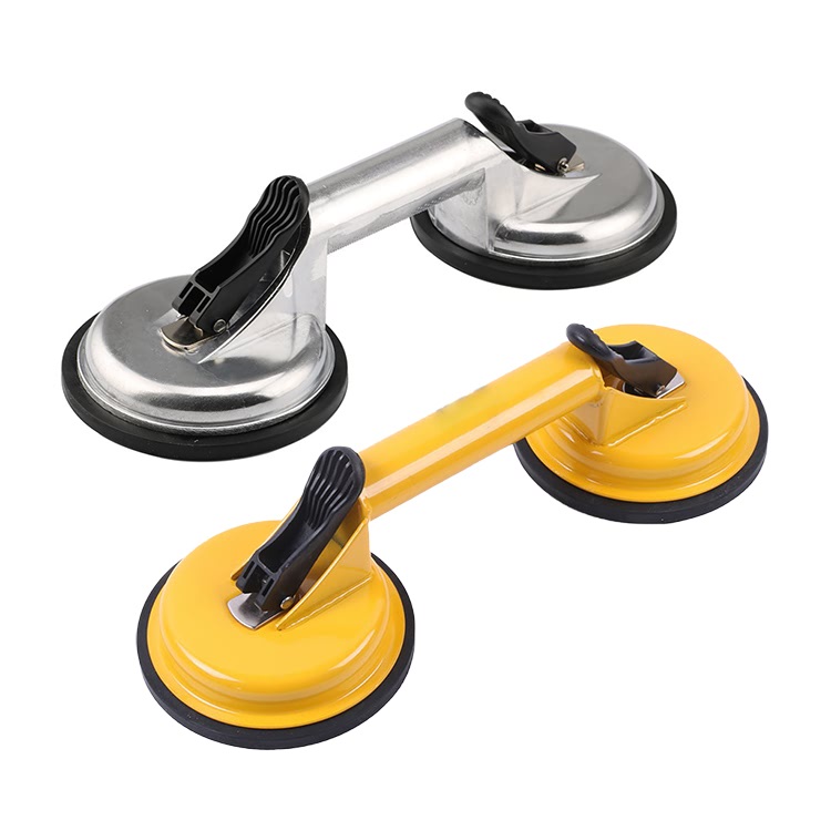 Double Head Suction Cup Aluminum Glass Dent Pullers Tile Floor