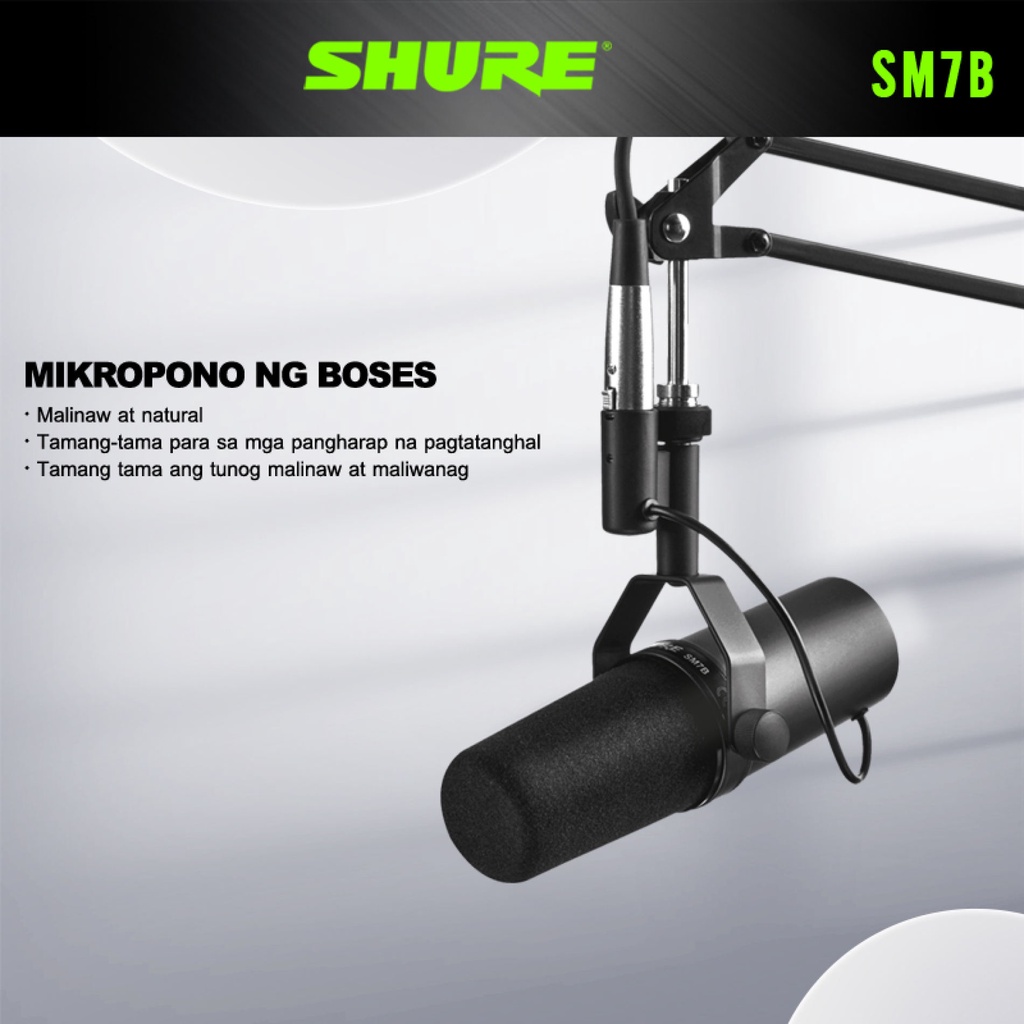 shure sm7b condenser microphone,condenser mic,microphone for videoke