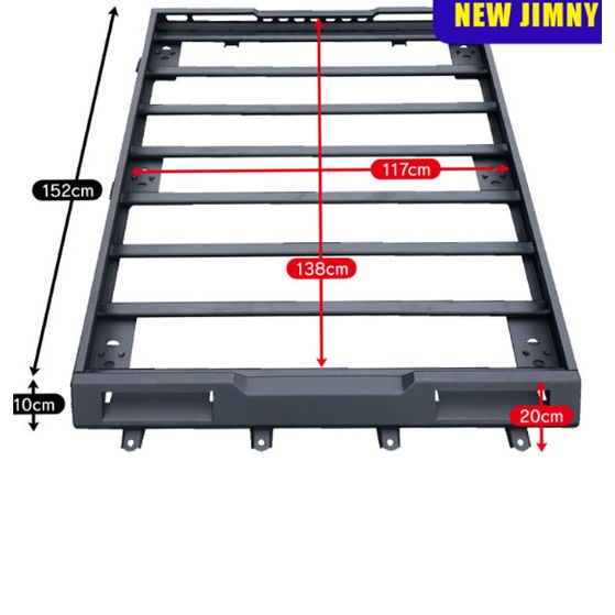 Wholesale Price Jimnys jb74 jb64 Roof Racks Off Road Jimny 4x4 Roof ...