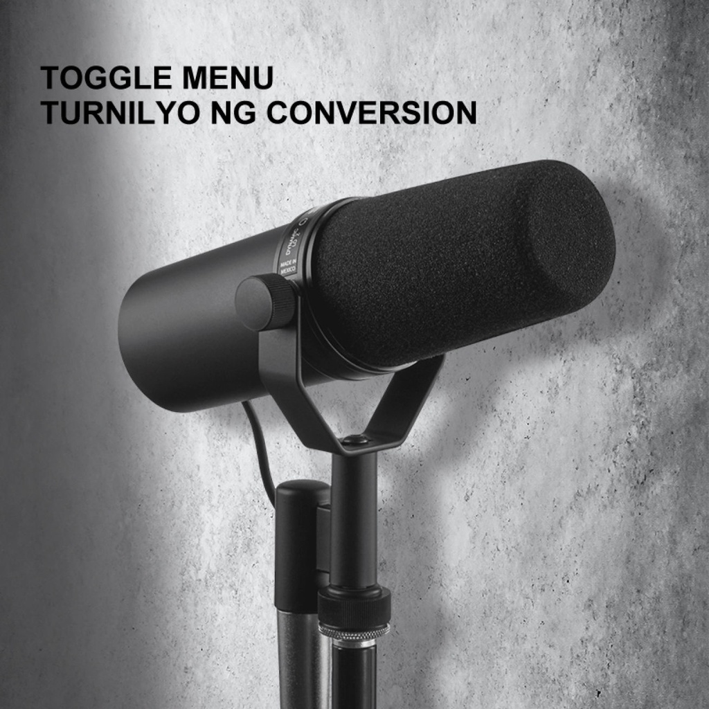 shure sm7b condenser microphone,condenser mic,microphone for videoke