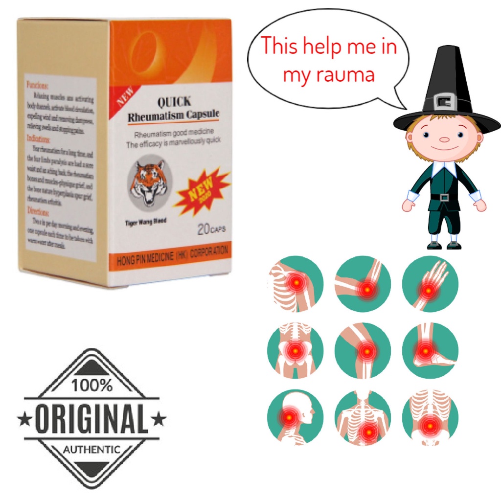 QUICK RHEUMATISM SUPPLEMENT (20capsules ) Shopee Philippines