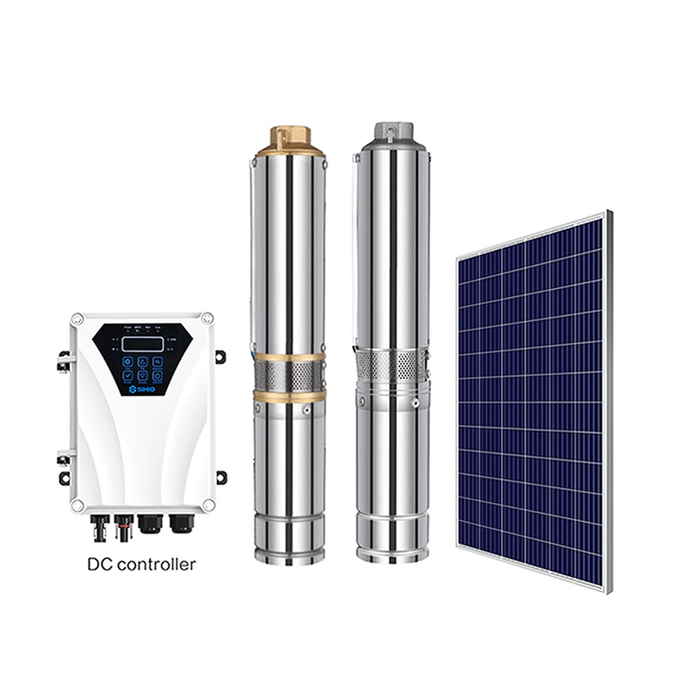 Durable 4 inch irrigation farm deep well borehole solar water pump ...