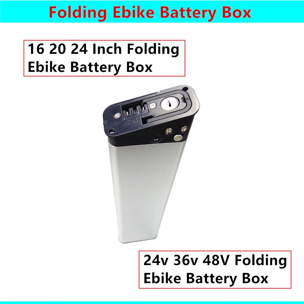 54o 30 40 pcs 18650 cells Folding Ebike Battery Box 36V 48V 24V