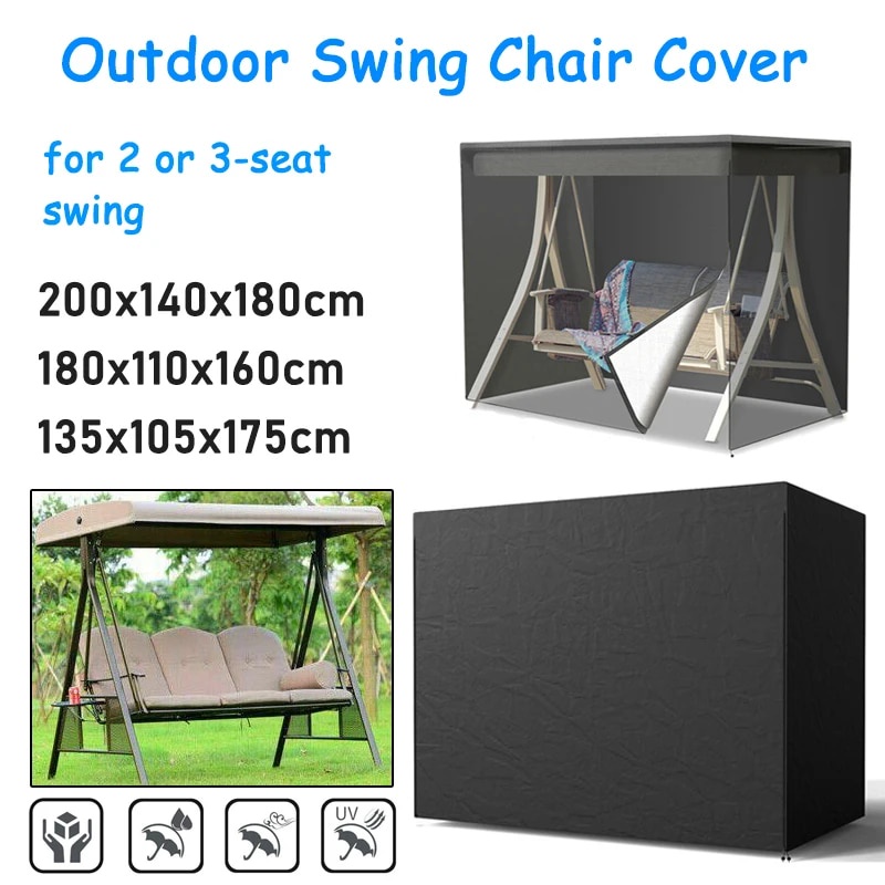 05K Swing Hammock Cover Garden Swing Cover 2Seater 3Seater Outdoor