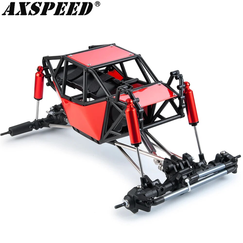 354 AXSPEED RC Crawler Rock Buggy Roll Cage Tube Frame Body Shell
