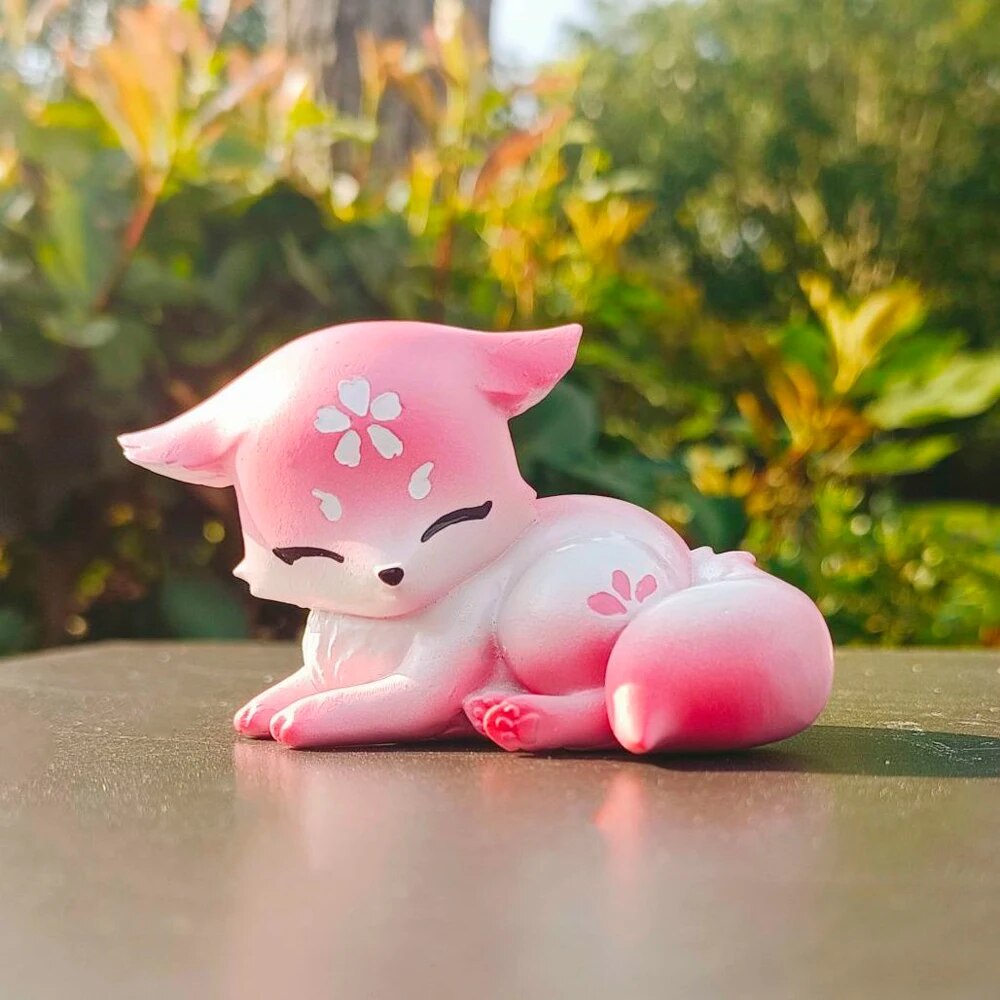 63d Hot Genshin Impact Inazuma Yae Miko Sakura Fox Handmade Pink Fox