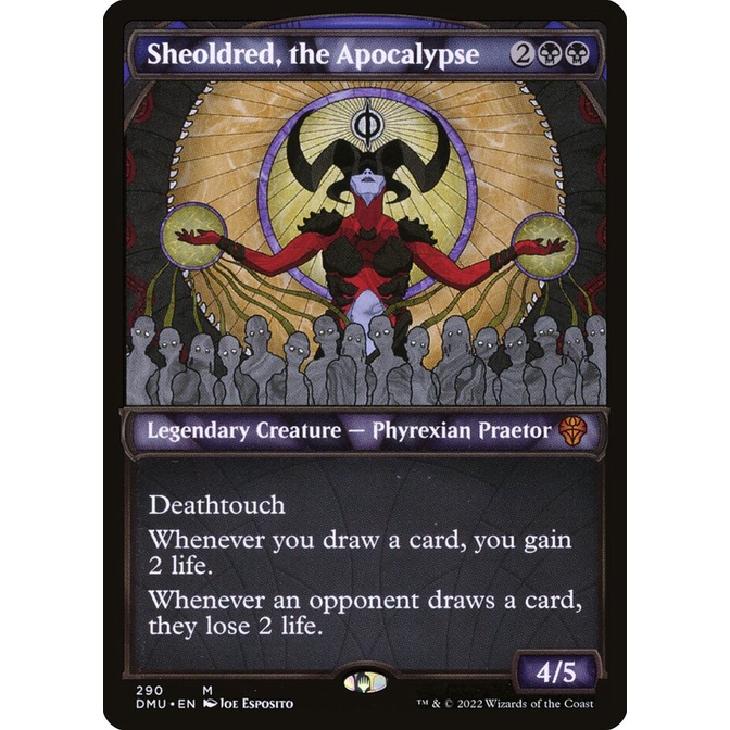 Mtg Proxy Card Sheoldred The Apocalypse Showcase Dominaria United Dmu Shopee Philippines 1258