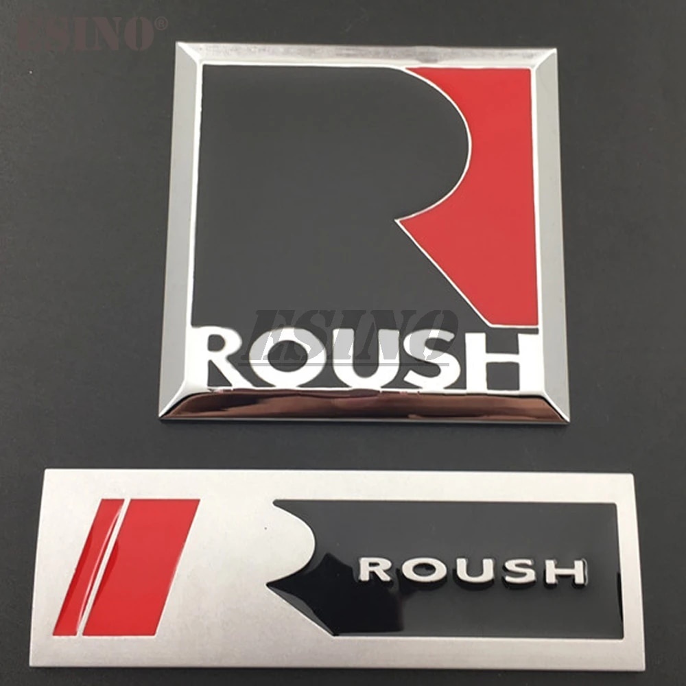 ☊3D Roush Performance Car Trunk Metal Alloy Grill Adhesive Badge Emblem ...