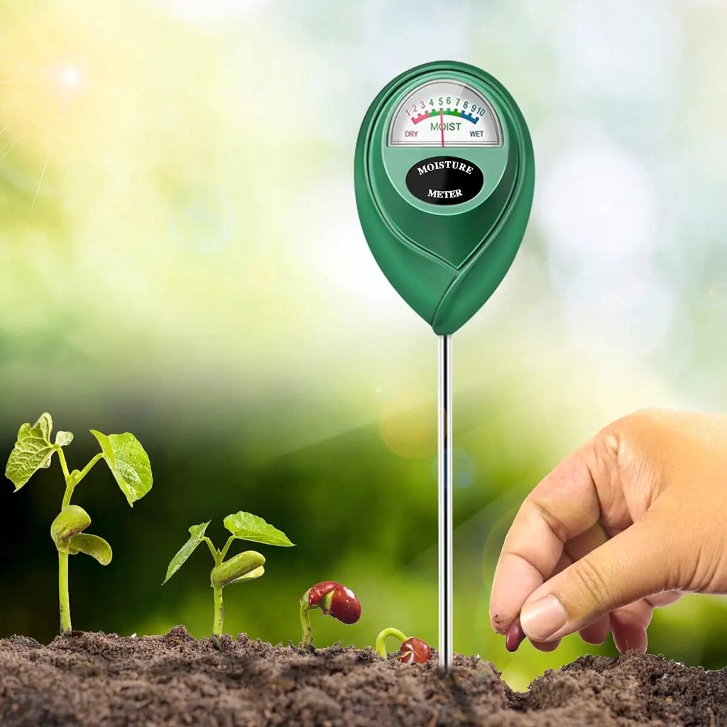 Analog Soil Moisture Sensor Meter Detector Metal Probe Gardening Plant ...