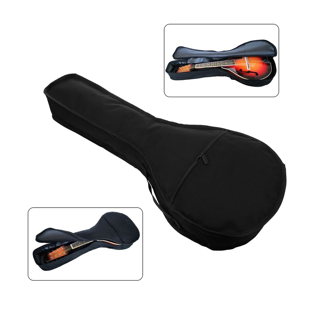 322 Mandolin Guitar Gig Case Pouch Storage Padded Instrument Shoulder