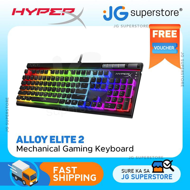 HyperX HKBE2X1XUSG Alloy Elite 2 Mechanical Gaming Keyboard ABS Pudding