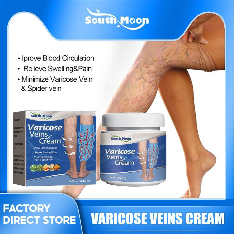 South Moon Varicose Veins Cream Effective Blood Vessel Rotten Herbal ...