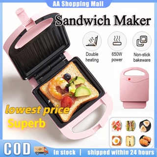 Sandwich Maker Breakfast Sandwich Maker Mini Pie Maker, Hot Dog