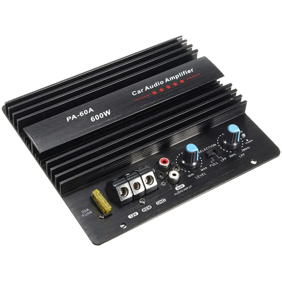 600W car subwoofer highpower amplifier board car audio 12V car power