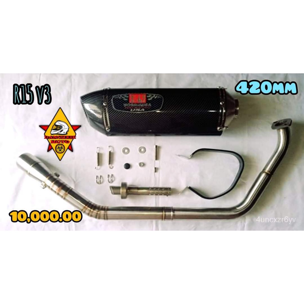 R15 V3 YOSHIMURA R77 FULL EXHAUST SYSTEM Shopee Philippines