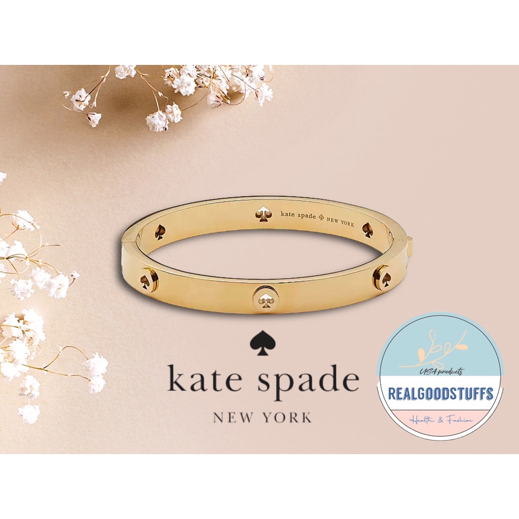 2024 Bracelet from tarnish Kate Imported Legit Spade Fashion Bangle