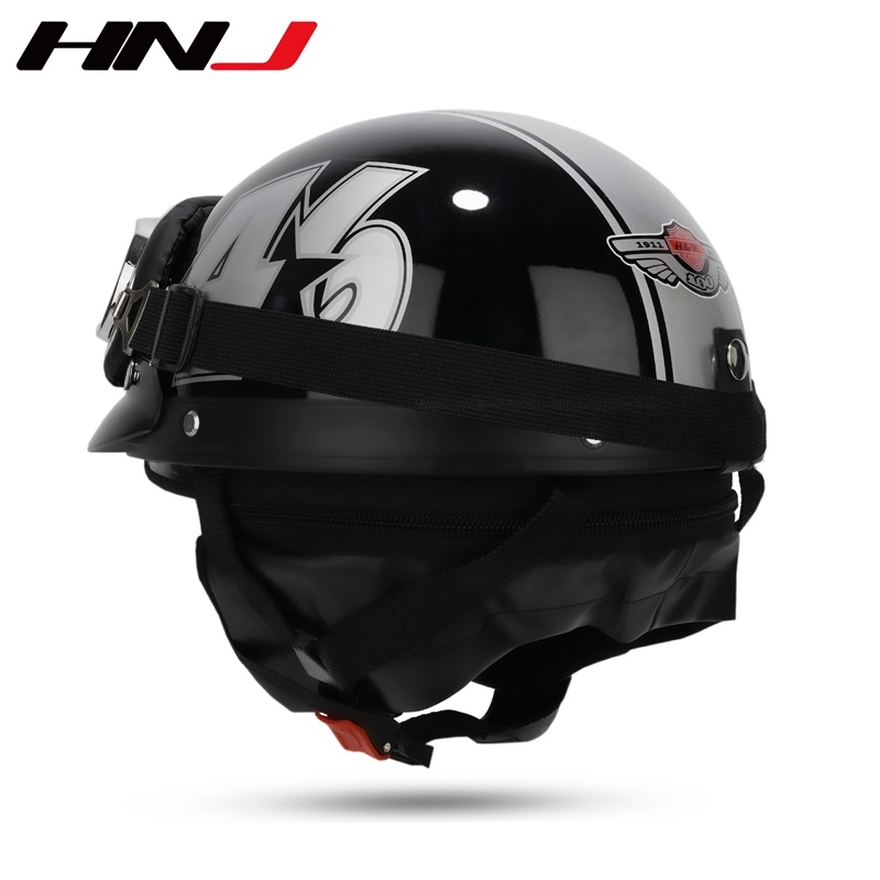 salable product HNJ helmet face for classic man whit nutshell helmets ...