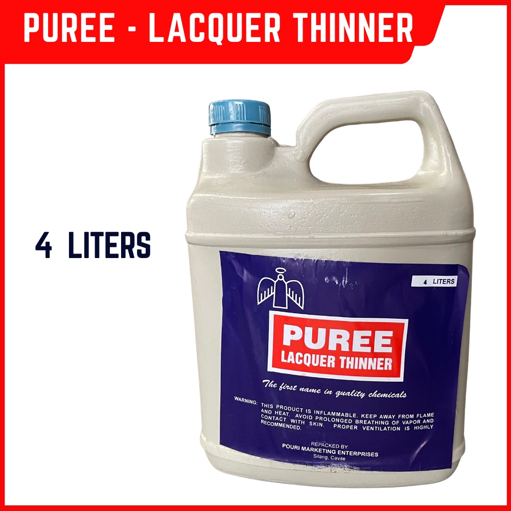 Puree Lacquer Thinner 1 Gallon TLG | Shopee Philippines