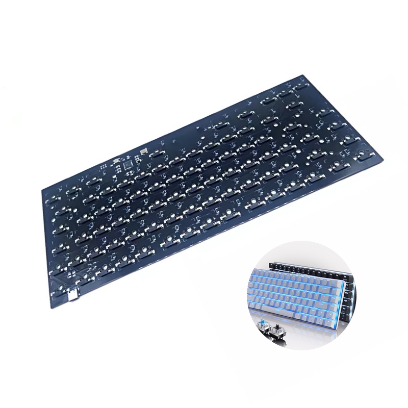 hot swap 65 tmk custom keyboard pcb swappable designer circuit keyboard ...