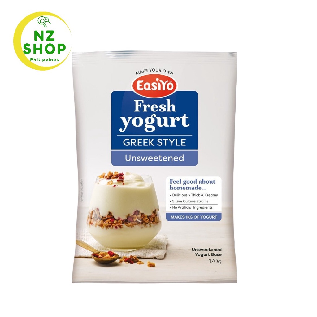 Easiyo Greek Style Unsweetened Yogurt Base 170g Made in New Zealand