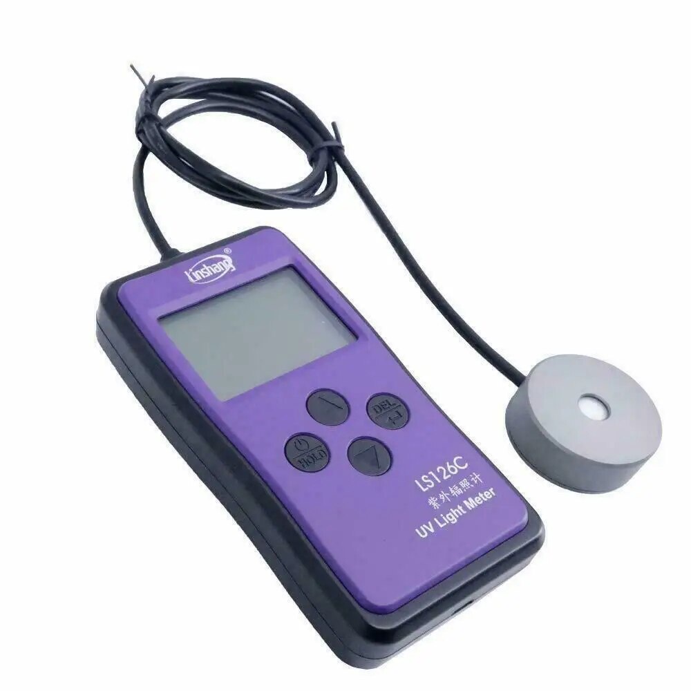 LS126C Portable UVC Radiometer Ultraviolet Light Lux Meter for