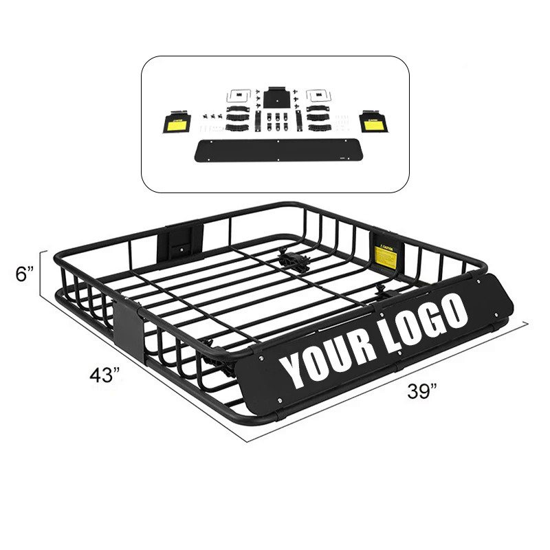 China manufacturer metal steel frame durable car top mounted 4x4 luxury ...