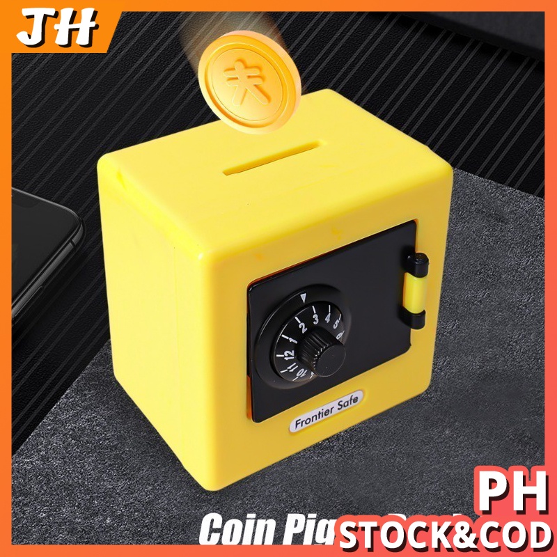 Household Banknote Money Container Children's Bank Toy Mini Safe ...