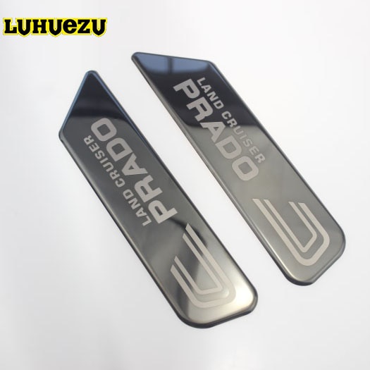 ~Stainless 3D NamePlate Body Sticker For Toyota Land Cruiser Prado ...