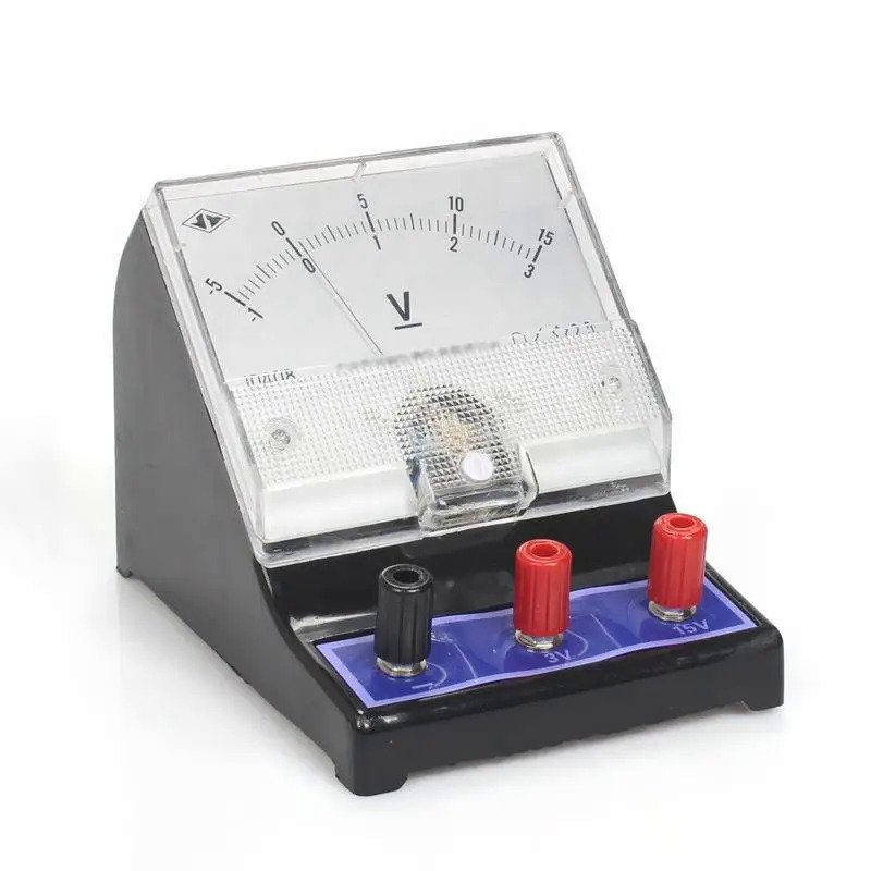 Physical electrical circuit experiment equipment analog dc ammeter