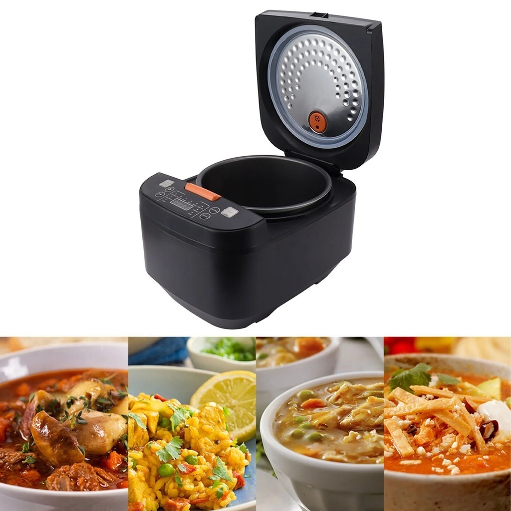 ☽Electric Pressure Cooker 900W Multifunctional Smart Slow Cooker 220V ...