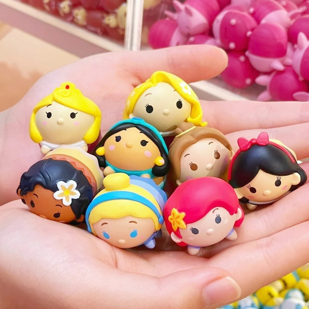 Disney Tsum Tsum Princess Series Ariel Rapunzel Jasmine Aurora Moana ...