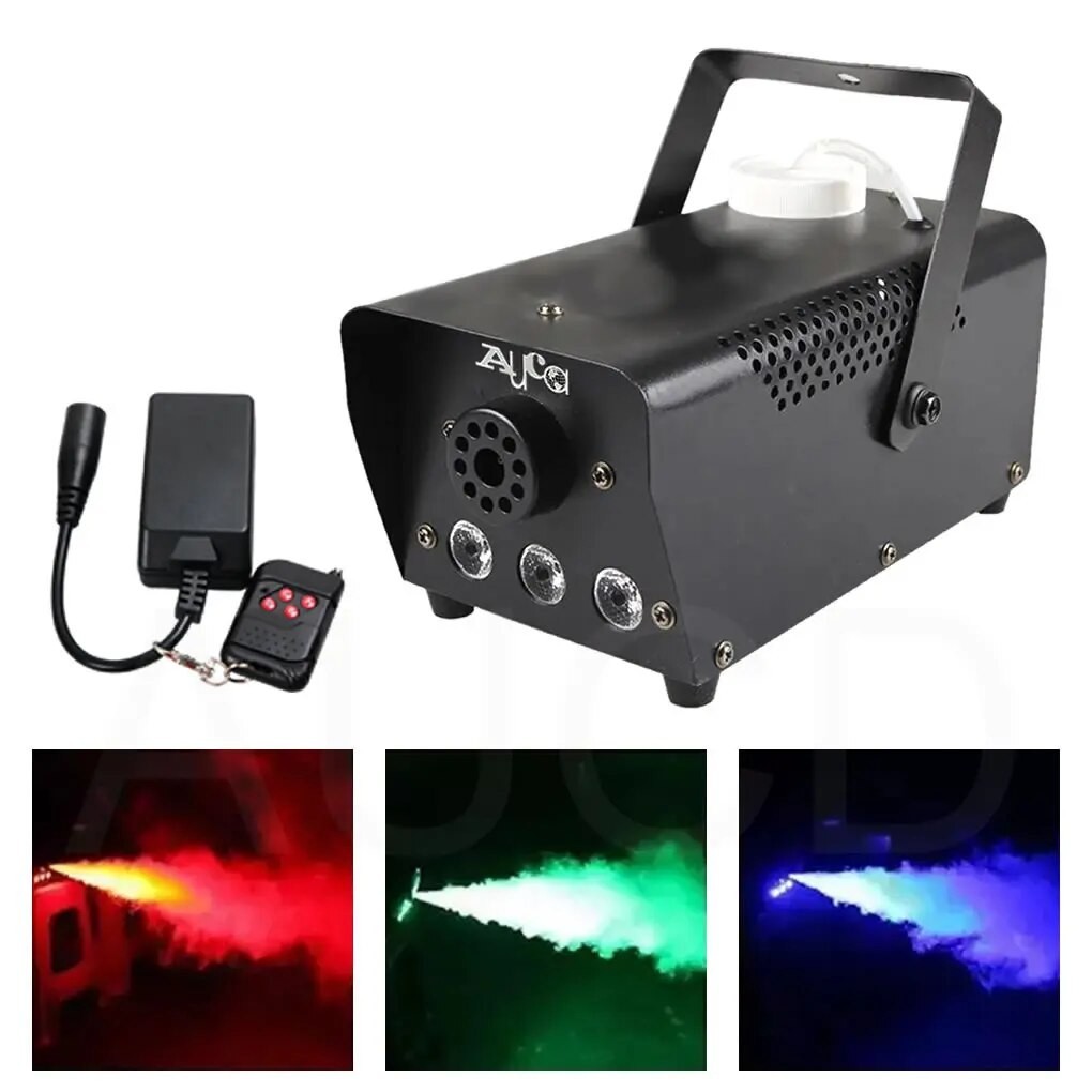 ♜Portable 400W Disinfectant Fogger Smoke Fog Machine For DJ Party Show ...