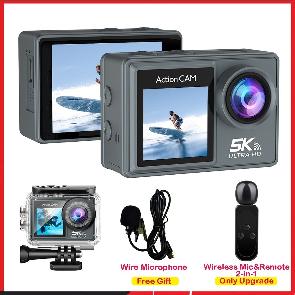 Sportpro 4k uhd wifi store touch screen action camera