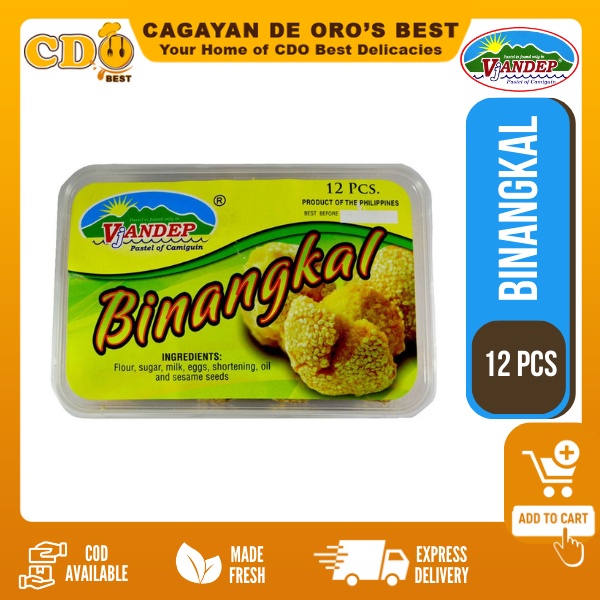 2024 Seckill COD Delicacies CDO Oro Binangkal Tub Pasalubong 12pcs   Ph 11134201 7r98x Lqulshazddfo53