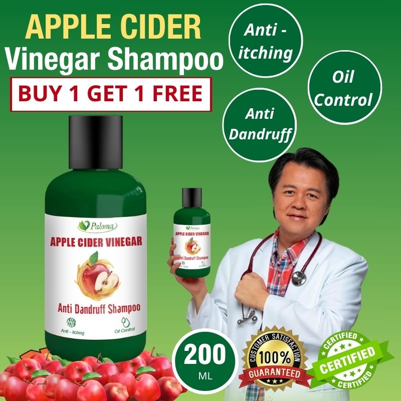 Paloma Apple Cider Vinegar Shampoo Stimulates Hair Growth Clears