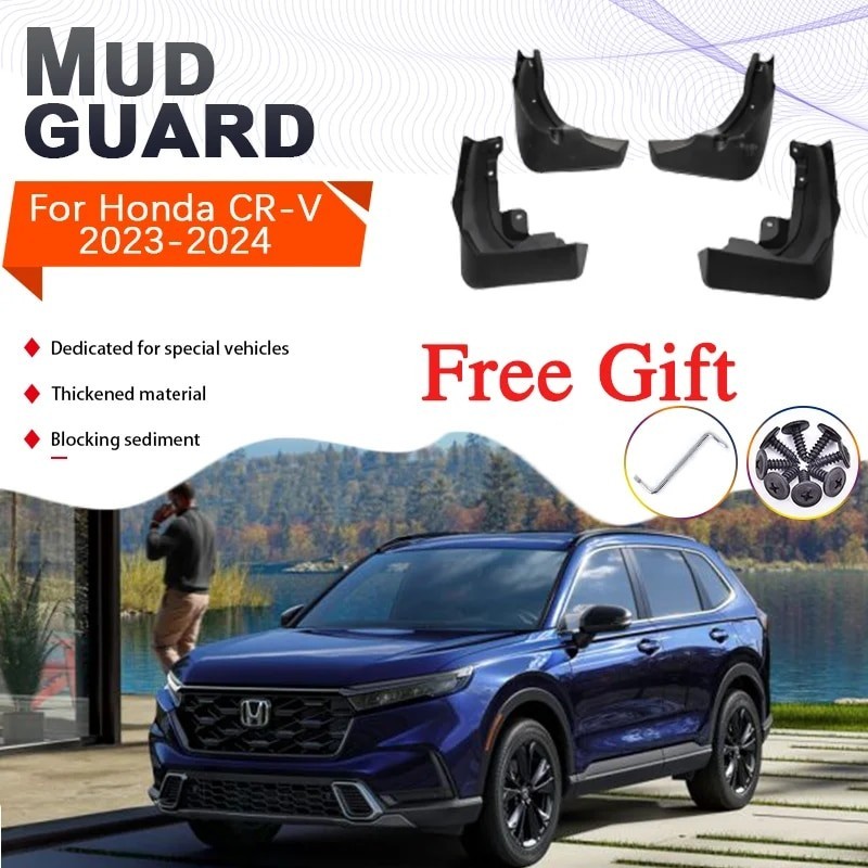 4 Pcs MudFlaps Splash Guards Fenders for Honda CRV CRV CR V RS 2023