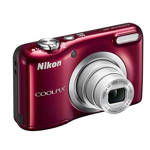 Direct from japan】 Nikon Digital Camera COOLPIX A10 Red 5x