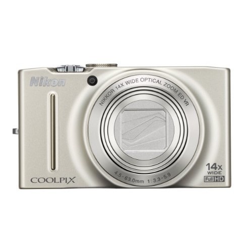Direct from japan】 Nikon Digital Camera COOLPIX S8200 Platinum
