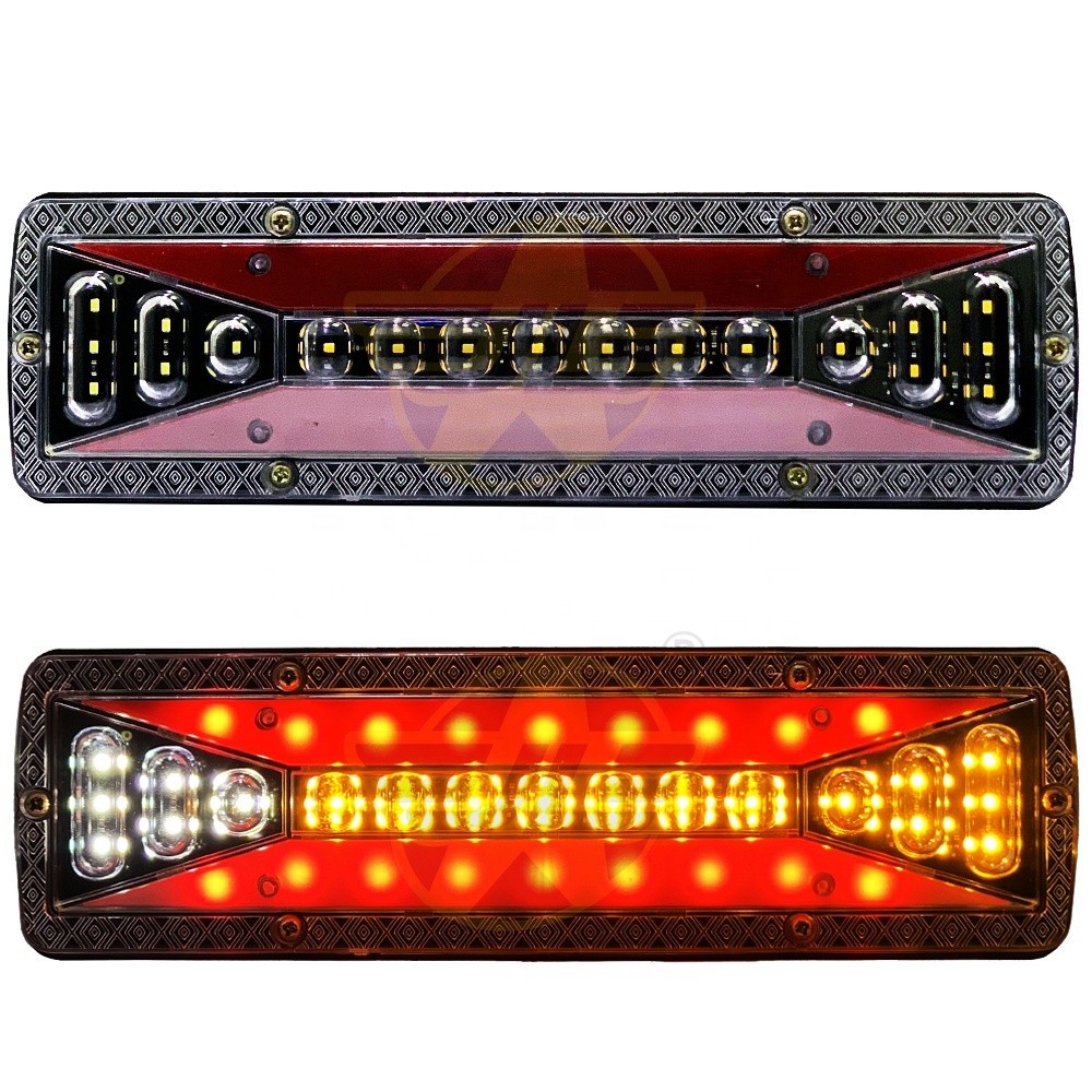 LED Back Light 12V 24V Vehicle Driving Brake Reversing Turn Lamp Car ...