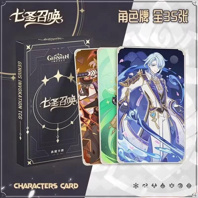 【Anime game Genshin Impact Genius Invocation TCG card peripheral ...