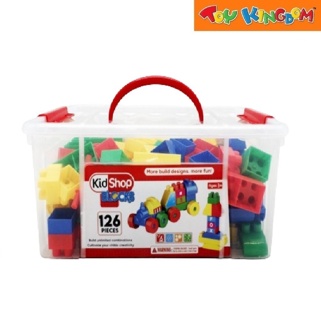 KidShop Blocks 126pcs | Shopee Philippines