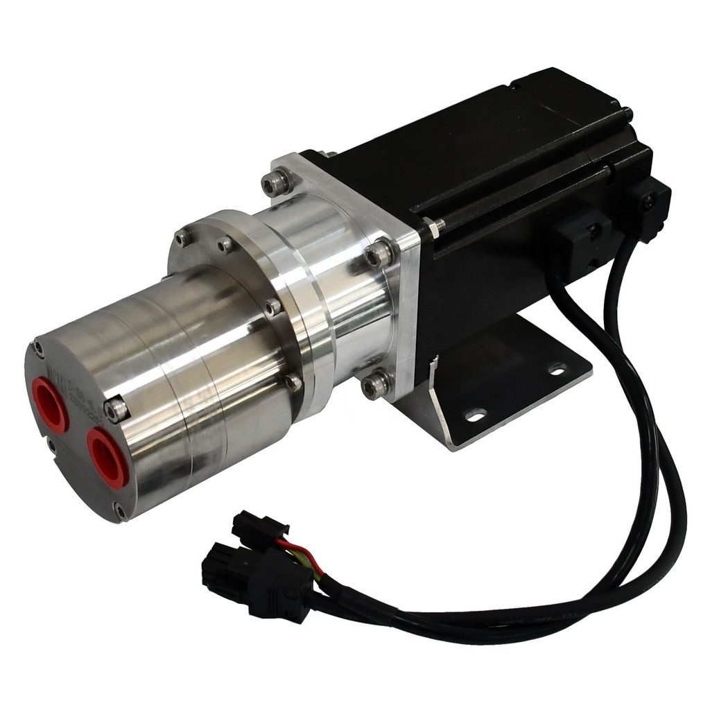 Gear dosing pump for quantitative transmission of diesel and