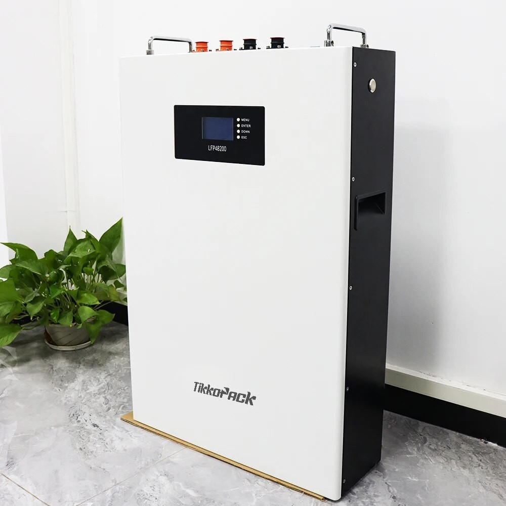 ⋌TIKKOPACK 48V 200Ah Powerwall 10KW LiFePO4 Battery Pack RS485 RS232 ...