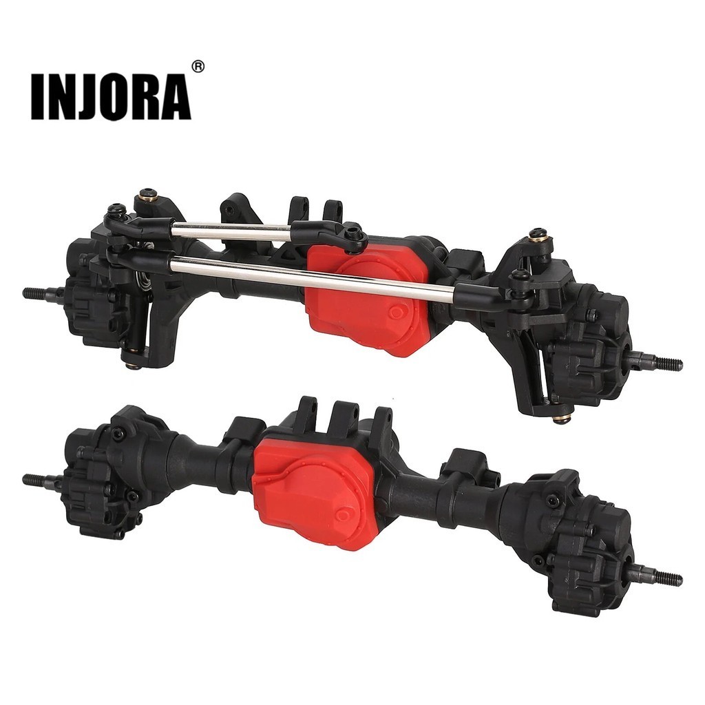 INJORA Aluminium Versnellingsbak voor 370 Motor TRX-4m