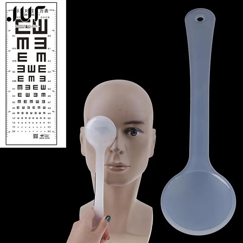 1PCS Eye Occluder Block Plate For Vision Test Eyesight Exam Eye ...