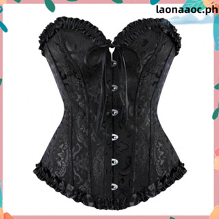 Green Satin Black Lace Retro Waist Cincher Bustier Plus Size Overbust Corset  Top at  Women's Clothing store