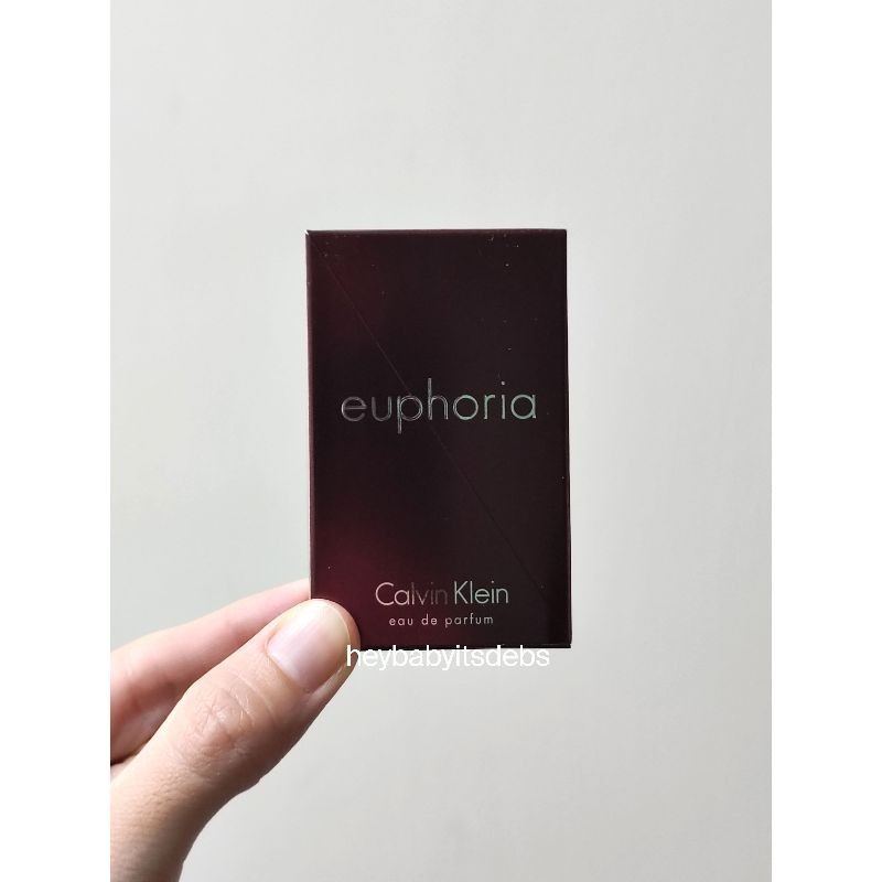 Authentic C K Euphoria EDP for Women 4ml Miniature Perfume (Bnew) Shopee Philippines