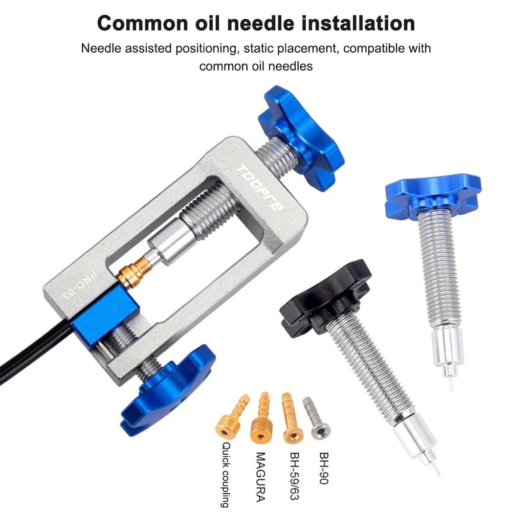 Bike Hydraulic Disc Brake Oil Needle Tools Driver Hose Cutter Cable ...
